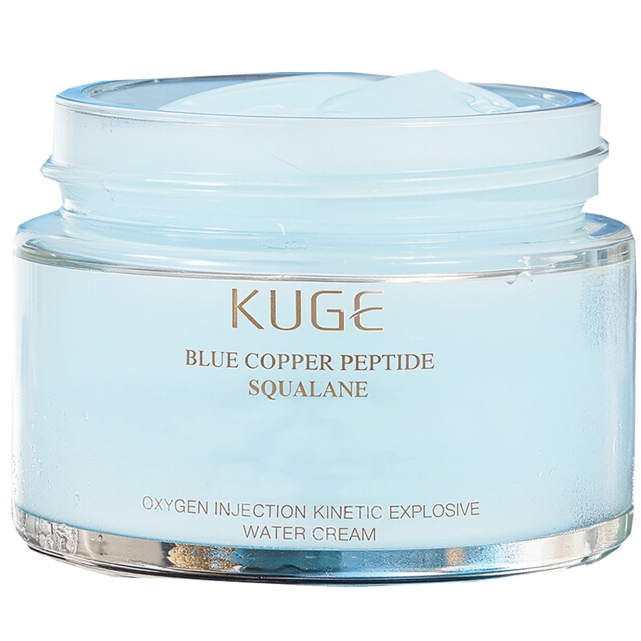 Collagen Peptide Powder - ブルー銅ペプチドコラーゲンファーミングアンチリンクルフェイスクリームアンチエイジング、修復、ファーミングデイリーe保湿ブライトニングクリーム