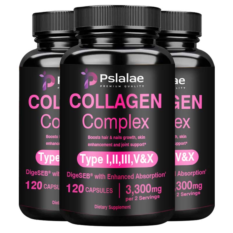 Collagen Peptide Powder - コラーゲンカプセルは,肌のトーンを明るくし,関節と心臓病を助け,皮膚,髪,爪,健康を助けます