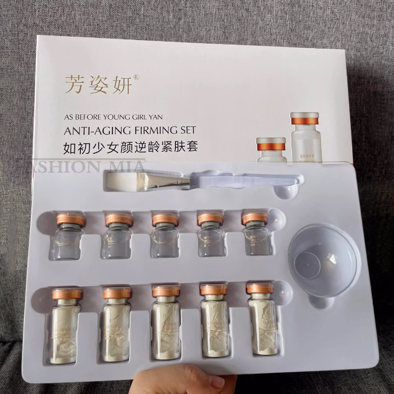 Collagen Peptide Powder - 韓国ミラクルフェイスマスクペプチドエッセンスフェイスリフティング引き締めヒアルロン酸小じわ保湿スパスキンケア美容