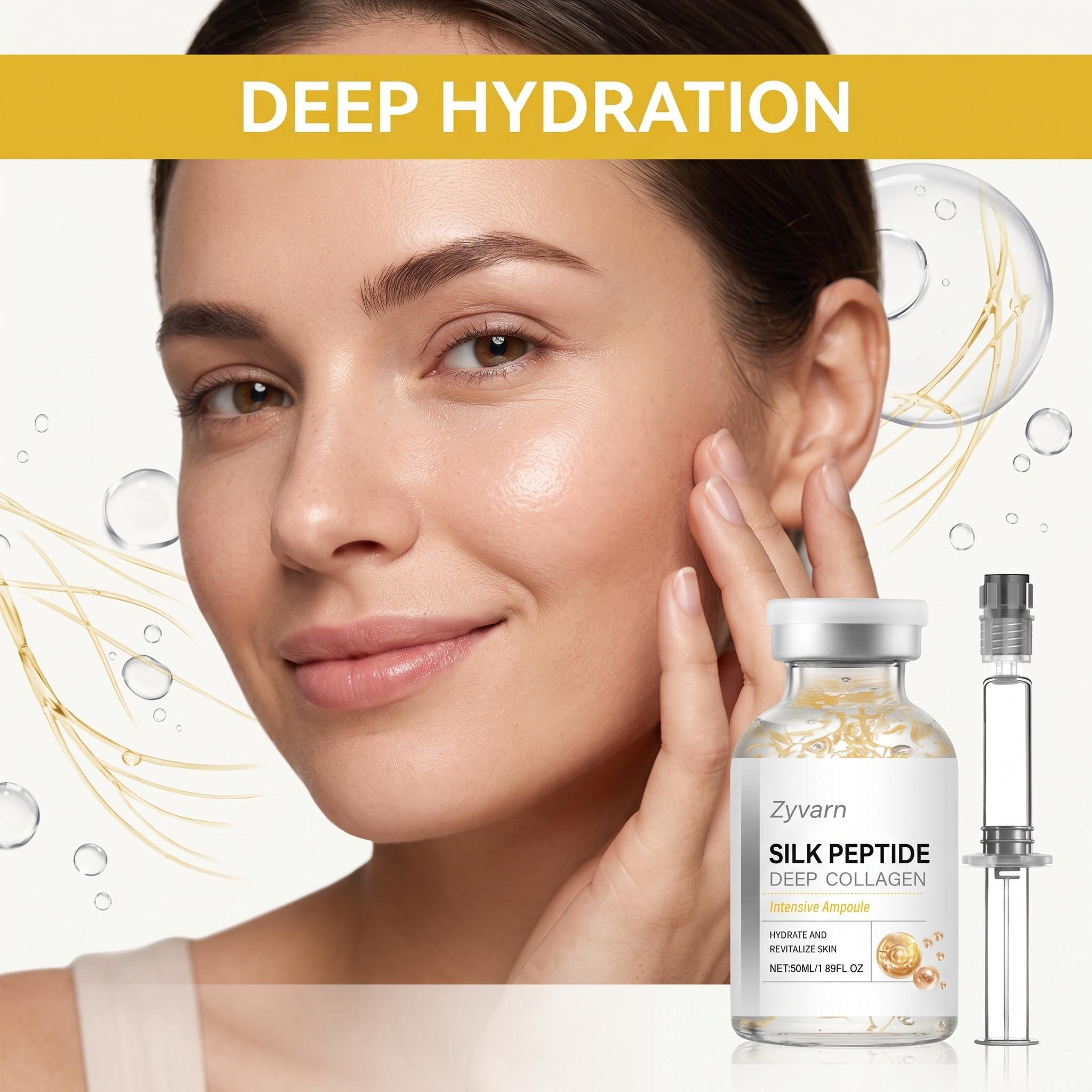 シルクコラーゲンセラムアンプル（銅ペプチド配合）美顔ケア、小 - Collagen Peptide Powder のレビューと価格