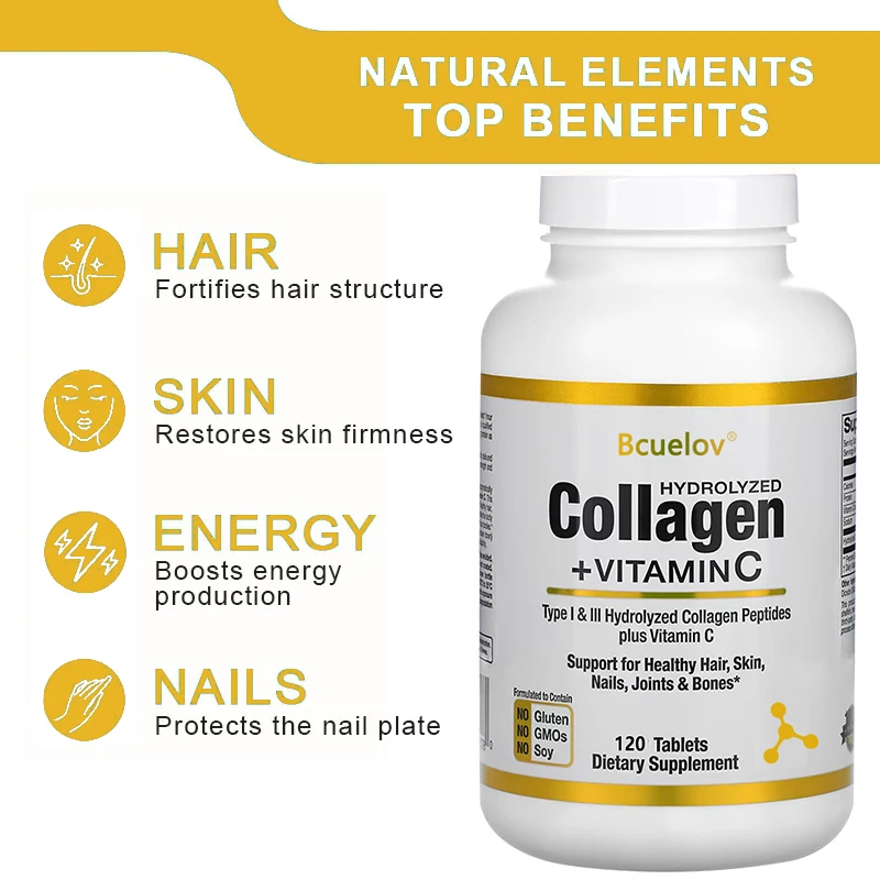 bcuelov 加水分解コラーゲンペプチド - 健康な髪、肌 - Collagen Peptide Powder のレビューと価格