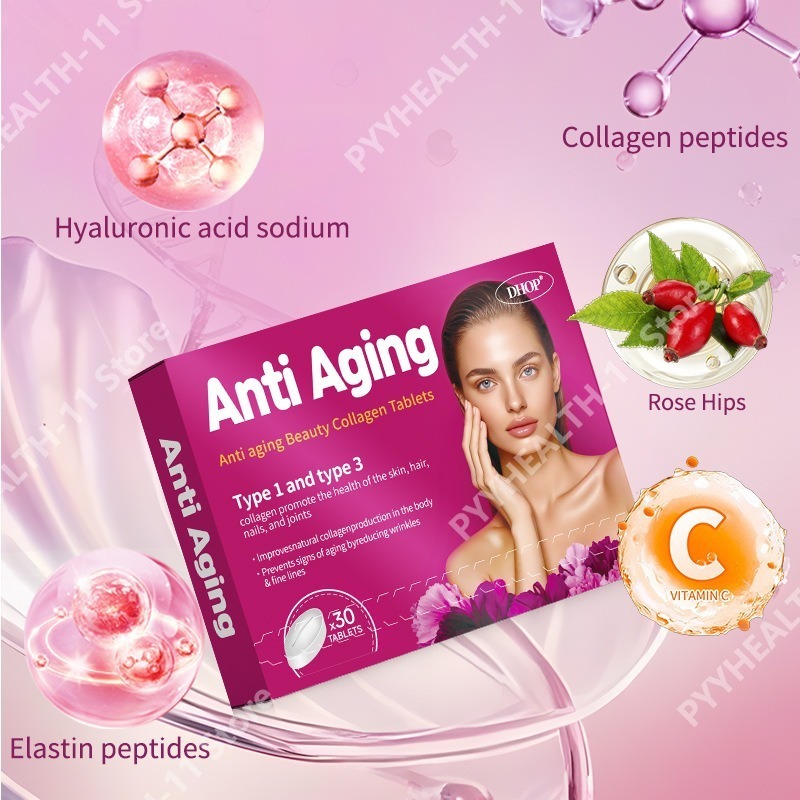 DHOPアンチエイジング加水分解コラーゲン錠剤は、コラーゲン - Collagen Peptide Powder のレビューと価格