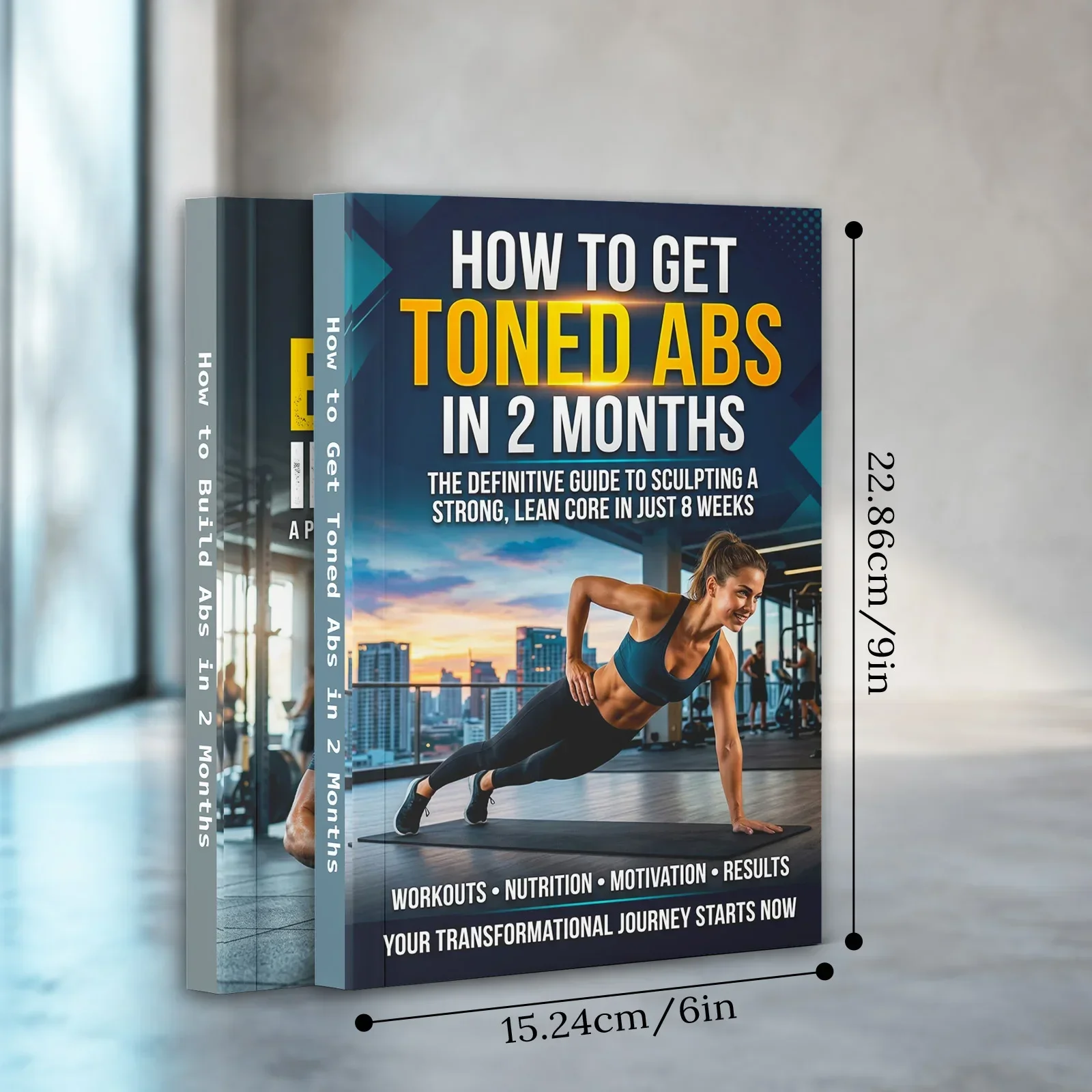 男性と女性のための2冊セット腹筋トレーニングガイド、引き締ま - Nutrition And Fitness Books のレビューと価格
