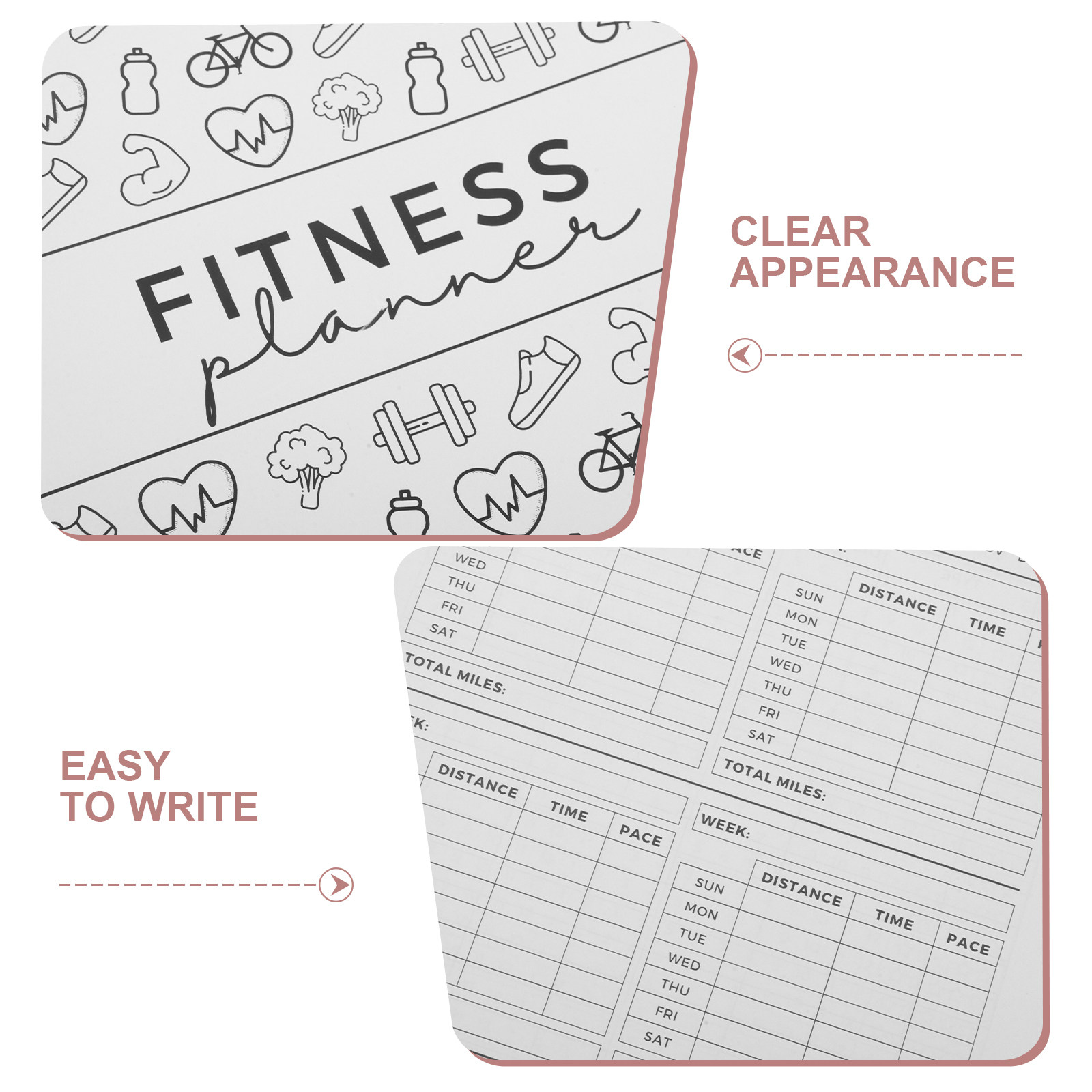 フィットネスプランナー フィットネスワークアウトジャーナル  - Nutrition And Fitness Books のレビューと価格