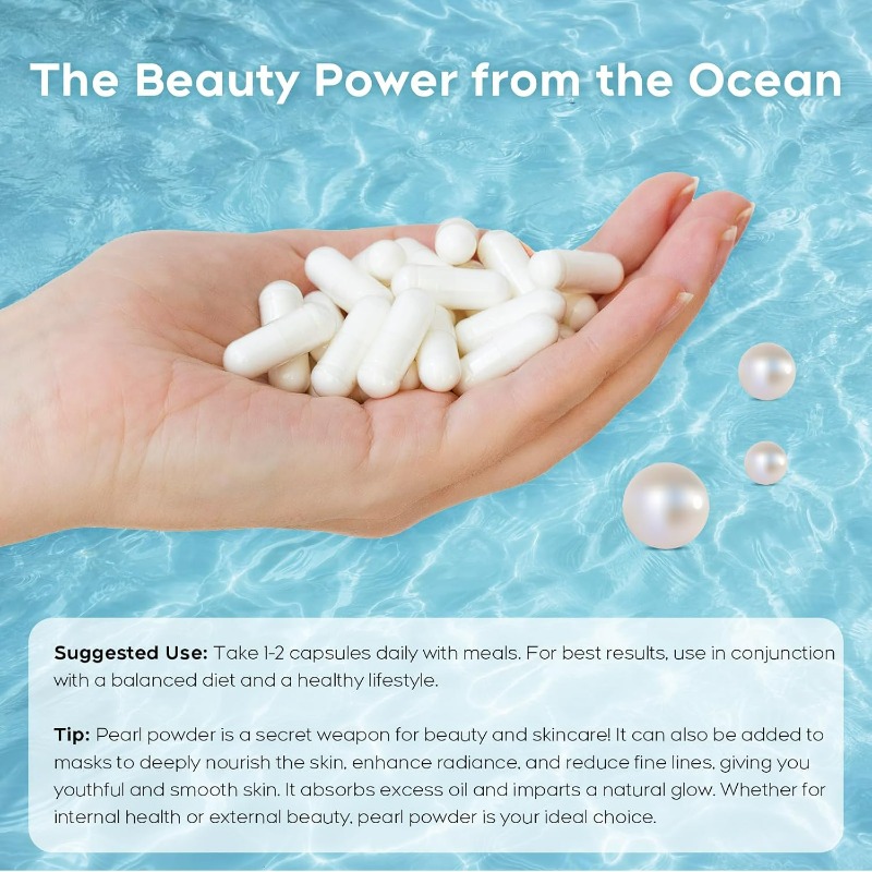 有機パールパウダーカプセル |   天然カルシウム、アミノ酸 - Collagen Peptide Powder のレビューと価格
