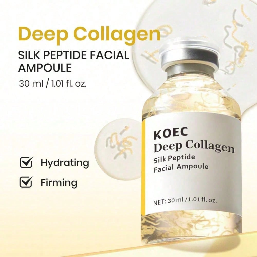 ディープコラーゲンシルクペプチドフェイシャルアンプル、コラー - Collagen Peptide Powder のレビューと価格