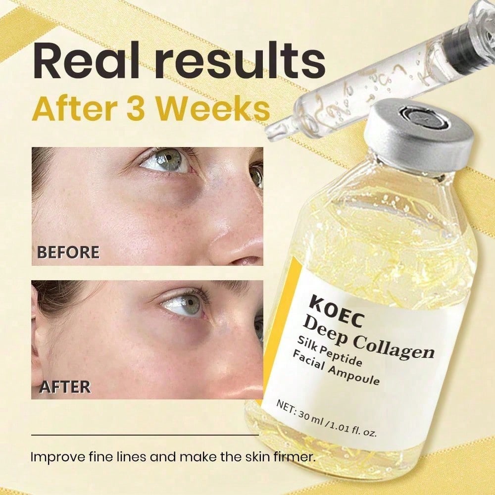 ディープコラーゲンシルクペプチドフェイシャルアンプル、コラー - Collagen Peptide Powder のレビューと価格